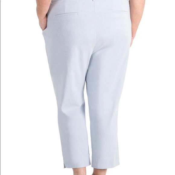💙 Hilary Radley Ladies' Capri~ New ! Light Blue 💙💙XXL - Picture 3 of 4